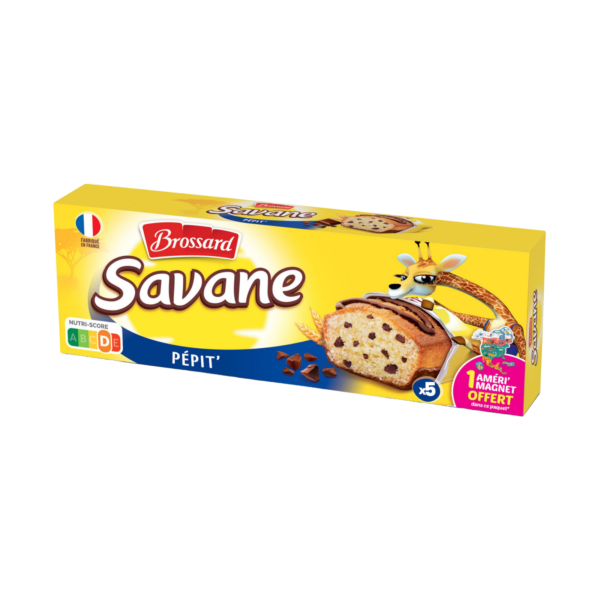 SAVANE BROSSARD FORMAT POCKET AVEC PEPITE 5x30 = 150 G