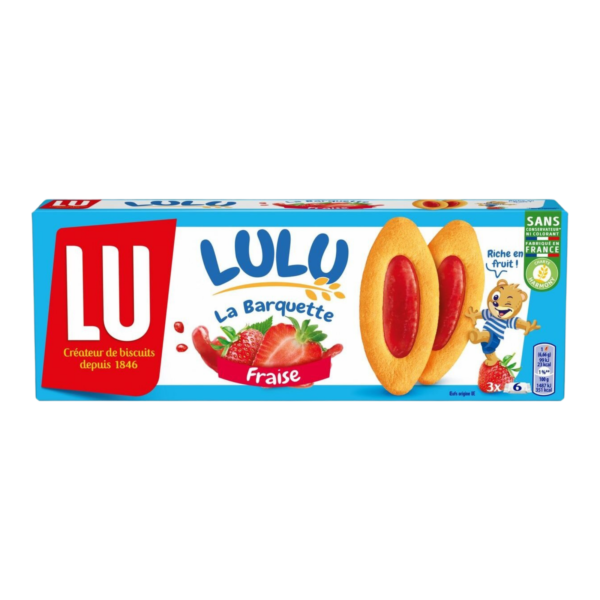 BARQUETTE DE LU FRAISE 120 G