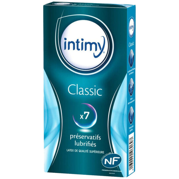 INTIMY Classic – Préservatifs Lubrifiés (x7)