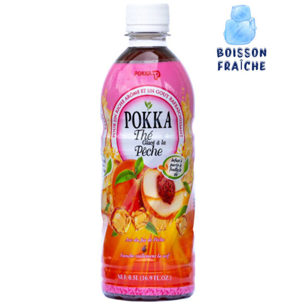 POKKA Thé Glacé Pêche 500 ml
