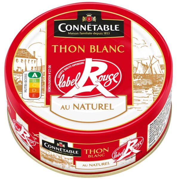 CONNETABLE Thon Blanc au Naturel Label Rouge 120G