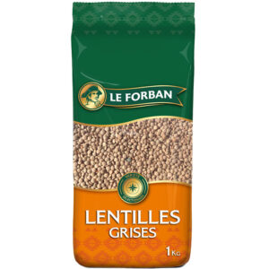 LE FORBAN Lentilles Grises 1 kg