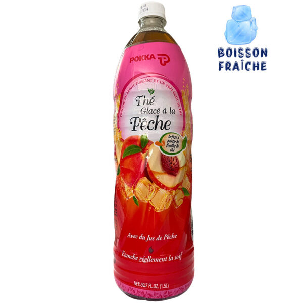 POKKA Thé Glacé Peche 1,5 L