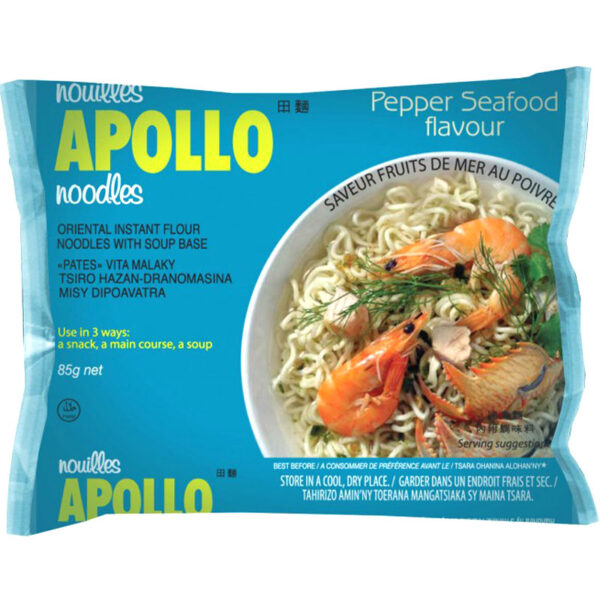 APOLLO Nouilles Fruits de Mer au Poivre 85 g