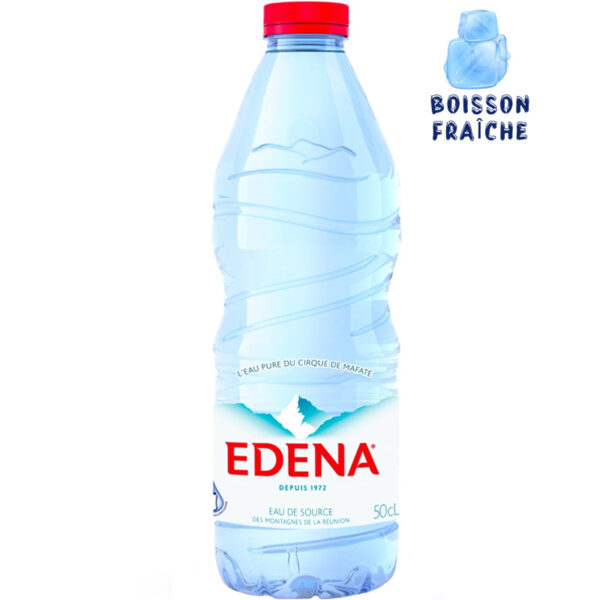 EDENA Eau de Source Plate 500 ml