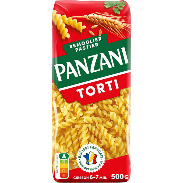 PANZANI Pâtes TORTI 500G