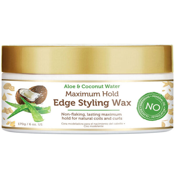 AFRICAN PRIDE – Moisture Miracle Cire Coiffante - Aloe & Eau de Coco (170 g)