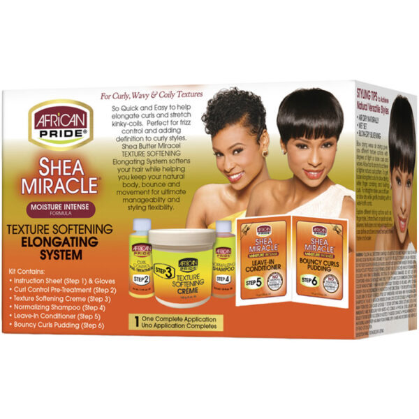 AFRICAN PRIDE – Shea Miracle Assouplissant Allongeant - Beurre de Karité & Mangue – Image 2
