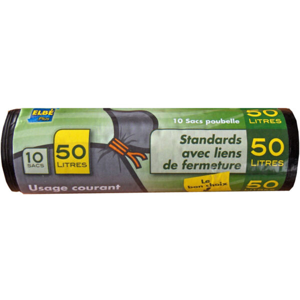 ELBE PLUS Sac poubelle 50L