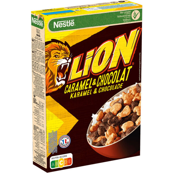 NESTLE Céréales Lion Caramel & Chocolat 400G