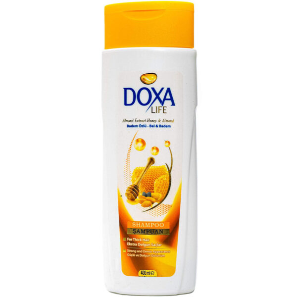 DOXA LIFE – Shampoing Miel & Amande (400 ml)
