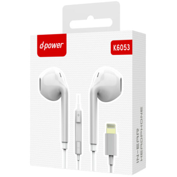 D-POWER – Écouteurs iPhone Lightning (K6053)