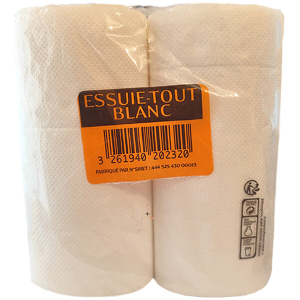 ESSUIE-TOUT – Blanc (x2)