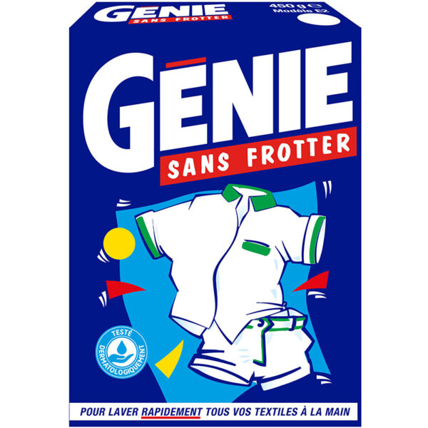GÉNIE - Lessive Poudre Sans Frotter (450G)