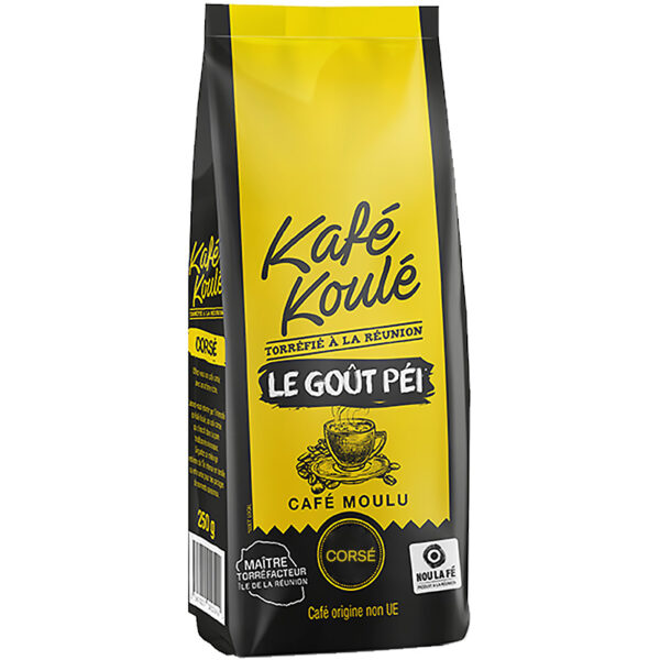 KAFÉ KOULÉ - Café Moulu Le Goût Péï 250 g