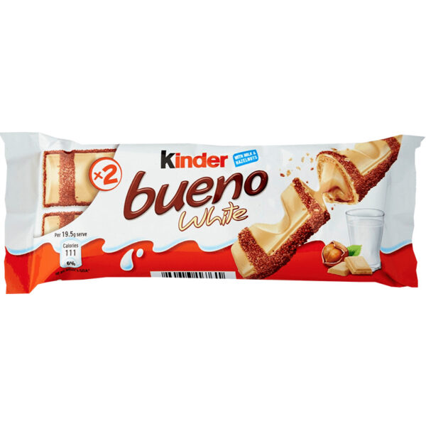 KINDER - Bueno White x2 39 g