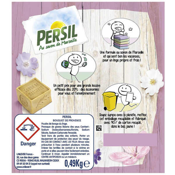 PERSIL Lessive Poudre - Bouquet de Provence (7 Doses) – Image 2