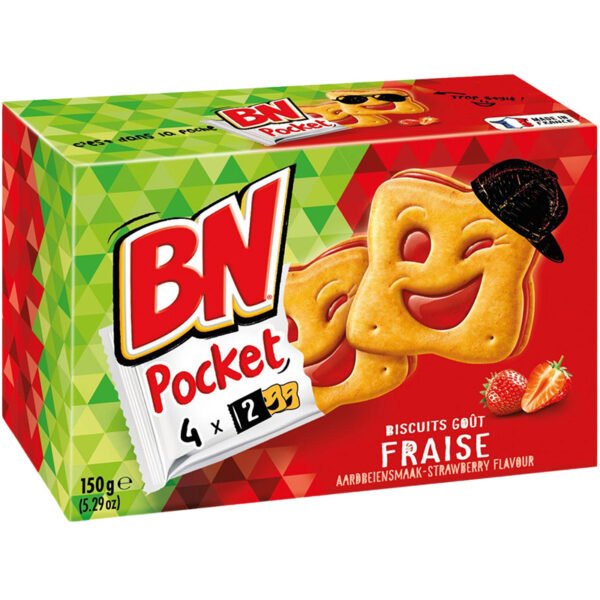 BN Pocket Fraise 150 g