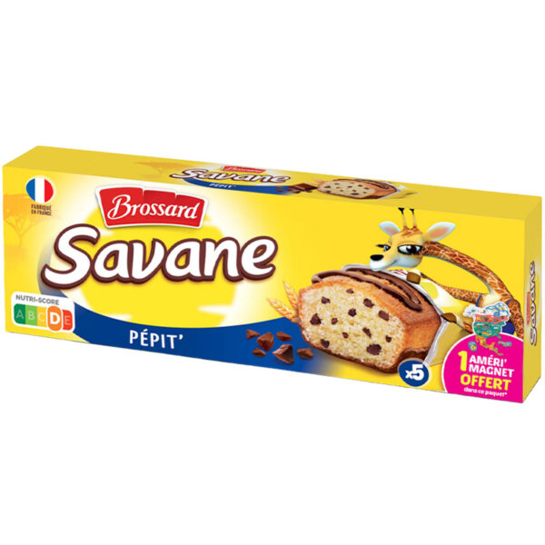 BROSSARD Savane Pépit (x5) 150 g
