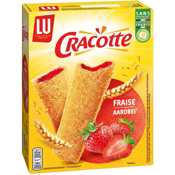 LU Cracotte Fraise 200 g