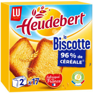 LU Heudebert Biscotte Céréales 300 g