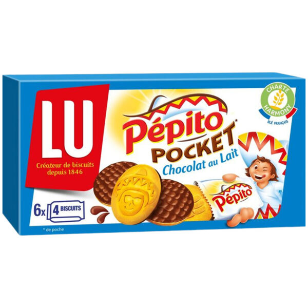 LU Pépito Pocket Chocolat au Lait 230,4 g
