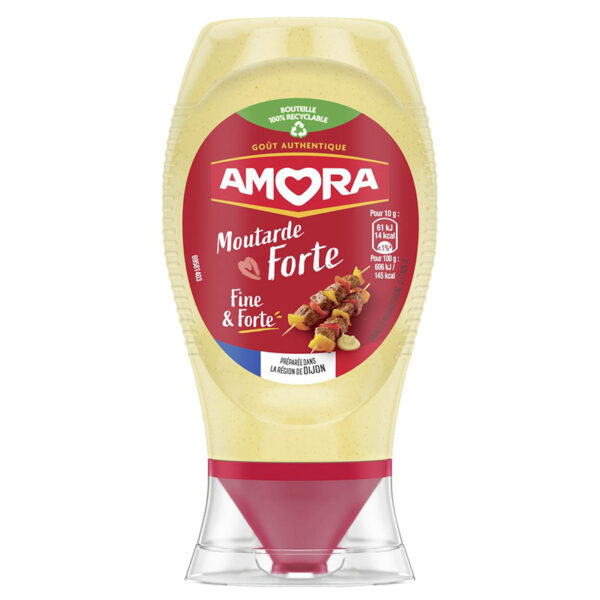 AMORA Moutarde Forte 265 g