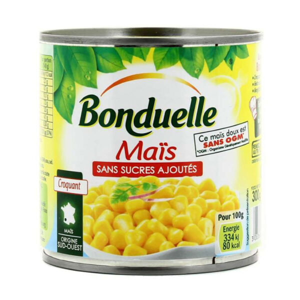 BONDUELLE Maïs Sans Sucres Ajoutés 300 g