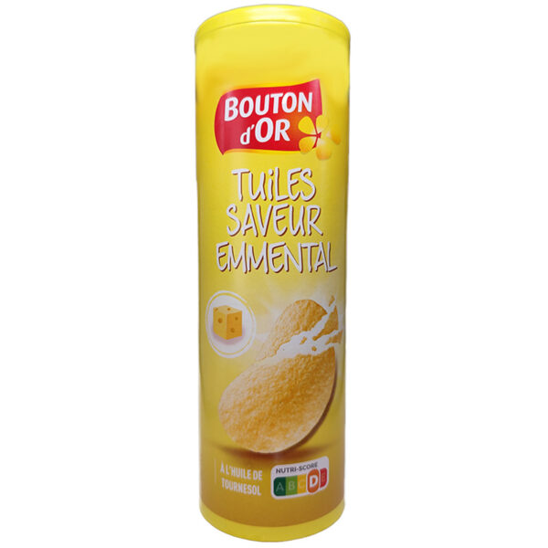 BOUTON D'OR Tuiles Emmental 170 g