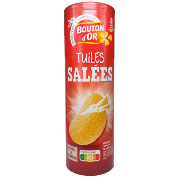 BOUTON D'OR Tuiles Salées 170 g
