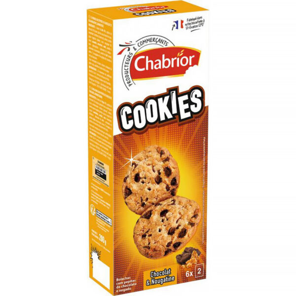 CHABRIOR Cookies Chocolat & Nougatine 200 g