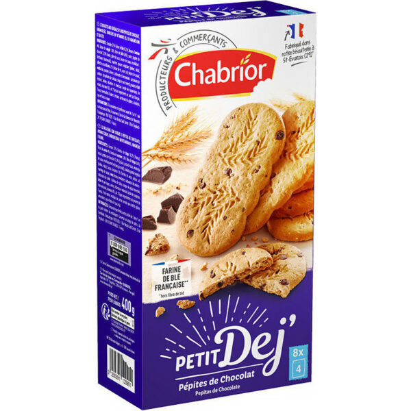 CHABRIOR Petit Dej’ - Pépites de Chocolat 400 g