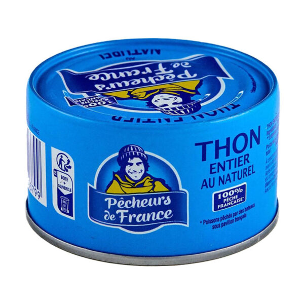 PECHEURS DE FRANCE Thon Entier au Naturel 133 g