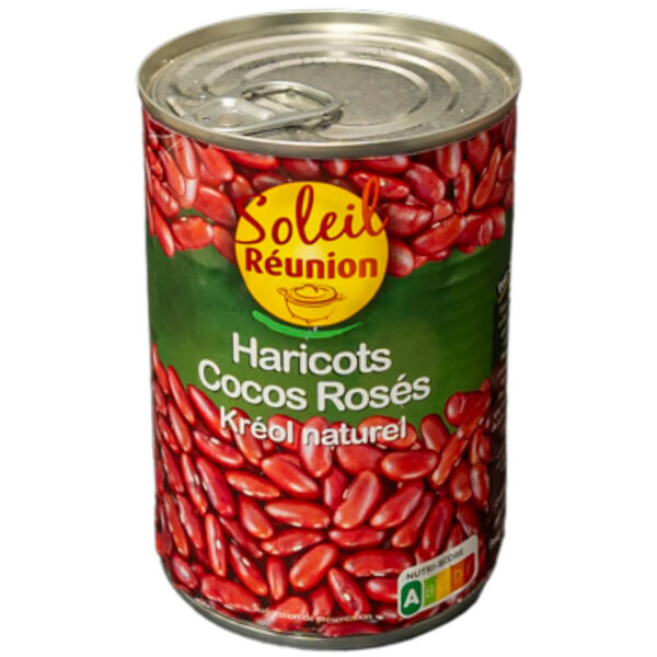 SOLEIL RÉUNION Haricots Coco Rosés 400 g
