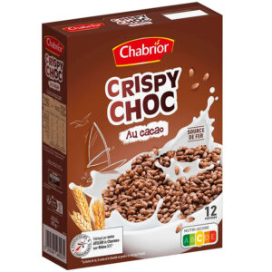 CHABRIOR Céréales Crispy Choc 375 g
