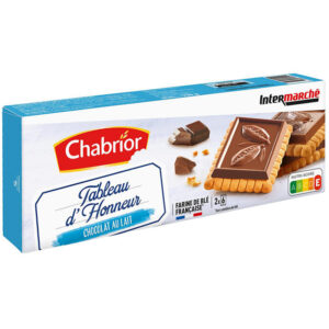 CHABRIOR Tableau d'Honneur Chocolat au Lait 150 g