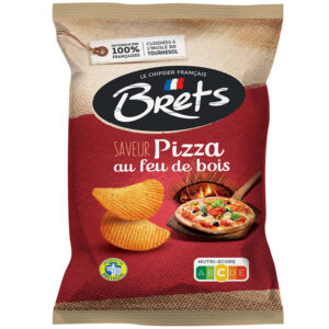 BRETS Chips saveur Pizza au Feu de Bois 125 g