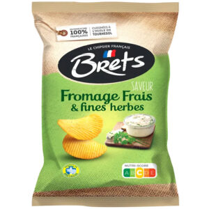 BRETS Chips saveur Fromage Frais & Fines Herbes 125 g