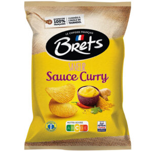 BRETS Chips saveur Sauce Curry 125 g